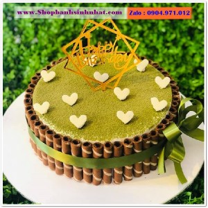 Bánh Sinh Nhật Trà Xanh - VL08